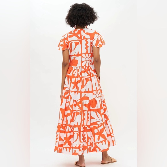 Oliphant Twiggy V-Neck Maxi Dress - Picture 2 of 8